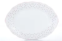 Oválna miska, český porcelán, Verona, 40 cm, Franceska, G. Benedikt