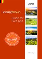 LeisureBreaks 2024-2025 Gutscheinbuch Guide for free Golf, gültig bis 30.06.25