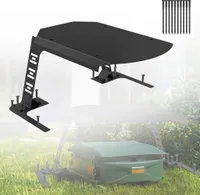 XMTECH Mähroboter Garage Dach Carport Überdachung, 77 x 94 x 36 cm, Garage für Mähroboter Rasenmäher Automower Garten Witterungsbeständig, Schwarz