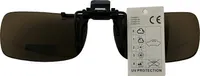 City Vision Polarisierter Brillen Aufsatz Clip On Braun