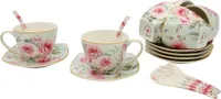 HOME ELEMENTS s Teeservice für 6 Personen, Rose