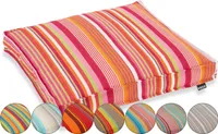 H.O.C.K. Yucatan Outdoor Sitzkissen Stuhlkissen: Wasserabweisend und Lichtecht für den Garten 50x50x5cm pink