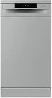 Gorenje GS520E15S  Freistehender Geschirrspüler 45 cm - Edelstahlfront - 4 Programme - 9 Maßgedecke - Edelstahlwanne - Besteckkorb - AquaStop