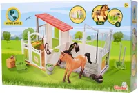 Simba 104342646 Pferdebox und Waschplatz mit Pferd