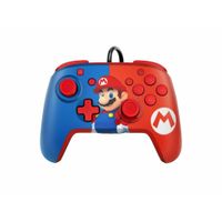 PDP Controller Faceoff Deluxe+Audio Mario für Nintendo Switch 500-134-EU-C1MR-1