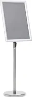 A3-Plakatständer Silbern Aluminiumlegierung