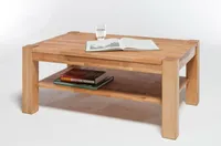 Couchtisch Beistelltisch Tisch Kernbuche Massiv geölt 105 x 65 cm Wohnzimmer
