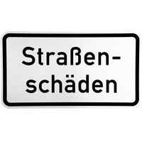 ORIGINAL Verkehrszeichen 1028-31 " bis Baustelle frei " 231 x 420 Strassenschild 