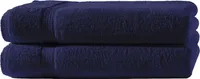 2 Duschtücher navy marine 70x140cm Set Baumwolle Duschtuch Frottiertuch groß