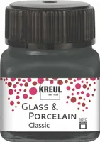 KREUL Glas- und Porzellanfarbe Classic grau 20 ml