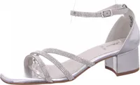 s.Oliver Damen Sandale in Silber, Größe 42