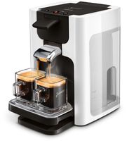 Philips Senseo® Quadrante Kaffeepadmaschine mit XL-Wassertank weiß (HD7865/00)
