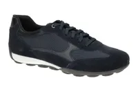 Geox SNAKE 2.0 C Herrenschuhe - Sneakers - Halbschuhe blau Freizeit NEU