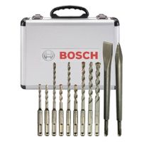 Bosch Bohrer / Meissel SET SDS-Plus (11 Teilig im Koffer)