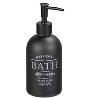Seifenspender Sweet Home Schwarz
