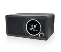 SHARP DR450 Digitalradio (DAB/DAB+/FM mit RDS, Bluetooth, Wecker-Funktionen, 6 Watt), schwarz