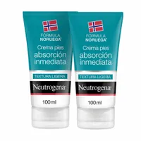 Neutrogena Foot Cream Immediate Absorption Set 2 X 100 Ml