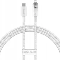 Baseus Explorer Series Kabel USB-C - Lightning 20W 1 m weiß (CATS010202)