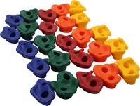 Jopassy 25X Klettergriffe Boulderwand Outdoor Robuste Klettersteine Kinder Indoor