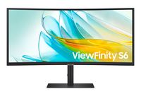 Samsung ViewFinity S34C652VAU PC-Flachbildschirm 86,4 cm (34") 3440 x 1440 Pixel 4K Ultra HD LED Schwarz