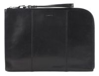 SADDLER Leder Ferdinand Laptop Sleeve Black schwarz