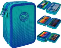 Piórnik z wyposażeniem Coolpack Jumper 3 Gradient Ocean
