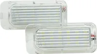 Oświetlenie tablicy rejestracyjnej Premium LED SMD Xenon dla Ford Fiesta Galaxy Kuga