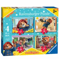 4 in 1 Puzzle Box | Paddington Bär | Ravensburger | Kinder Puzzle