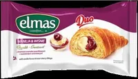 ELMAS Croissant mit Vanillecreme und Kirschfüllung 60g