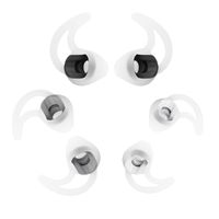 6 x Silikon Ohrstöpsel Ohrhörer Haken Gummi Tipps Für BOSE IE IE2 Kopfhörer Ohrhörer