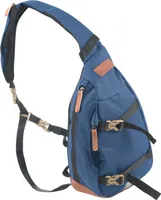 Crossover Shoulder Body Bag Bowatex Schultertasche Blau 30cm