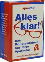 Utěrky na čištění brýlí All Clear 10 ks