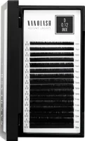 Wimpernextensions zur Volumentechnik Nanolash 0.12 D Curl 6-13mm Mix Länge