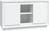 Kredens biały 102x35x60 cm materiał drewnopochodny