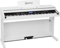 Schubert Subi 88 MK II Klavier, tragbares Keyboard - Tasten-Keyboard, Piano, 88 Tasten, MIDI, E Piano mit USB, 360 Klänge, 160 Rhythmen, 80 Demosongs, LCD-Display, Effekte, weiß