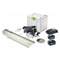 Festool Akku Handkreissäge + Kappschiene Säge HKC 55 5,0 EBI-Set-FSK 420 577675