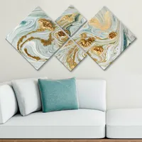 Wallity, 4MDF665277676, Obrazy, Vícebarevné, MDF, 60 x 115 cm