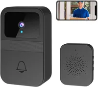 Funk-Türgong WLAN-Smart-Türklingel mit Kamera 1080P HD kabellose Video-Türklingel, 38 Klingeltöne, geeignet für Büros, Hotels, Wohnungen usw.