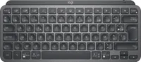 Logitech MX Keys Mini - Mini - Bezprzewodowa - Bezprzewodowa RF + Bluetooth - AZERTY - LED - Grafitowa