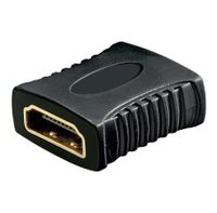 HDMI adaptér / konektor, A jack - A jack, černý