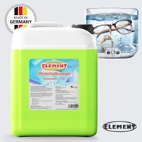 Ultraschallreiniger I 5 Liter I Konzentrat 1:100 I zur Reinigung von Brillen, Schmuck, Uhren, Münzen und sonstiger Kleinteile im Ultraschallbad