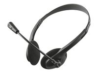 Trust Primo Headset Stereo für PC Laptop Kabelgebunden PC/Gaming Plug&Play