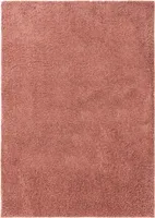 Waschbarer Hochflorteppich Soho Rosa 200x250 cm Wohnzimmer Rechteckig Rutschfest Waschbar Hochflor benuta Flauschig Plüsch Shaggy Weich