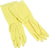 Gummihandschuhe, mittel, gelb (1 Paar)