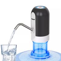 Mutto Elektrischer Wasserspender Getränkespender mit Zapfhahn und Akku für Wassergallonen Wasserflaschen und Wasserkanister, geeignet fürs Büro