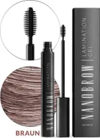 Augenbrauengel Braun Nanobrow Lamination Gel Brown - Styling und Make-up