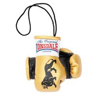 Lonsdale London Mini Boxhandschuhe schwarz Schlüsselanhänger Boxing Glove