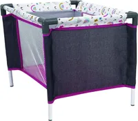 Besttoy - Puppenreisebett Regenbogen