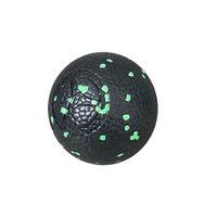 tanga sports® Faszienball | 8 cm | schwarz/grün