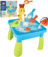 Woopie - WOOPIE Wassertisch 2in1 Sandkasten Ente Wasserfall 9 ac.